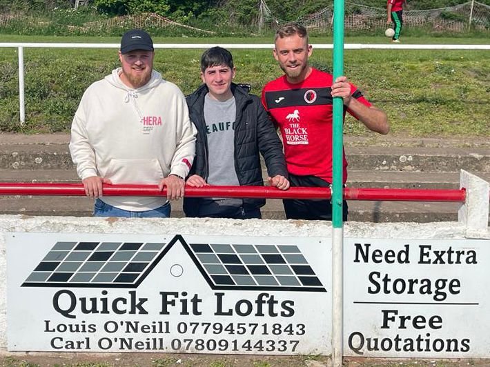 Quick Fit Lofts local team and business sign
